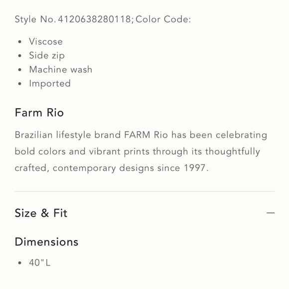 FARM Rio Maxi Skirt - Picture 5 of 11